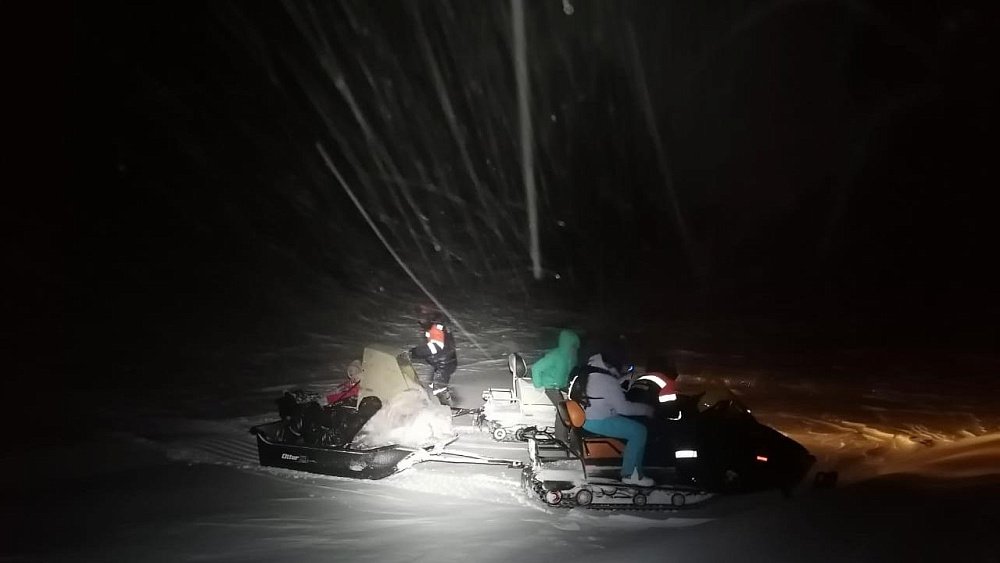 10 туристов из Магнитогорска застряли в горах из‑за метели