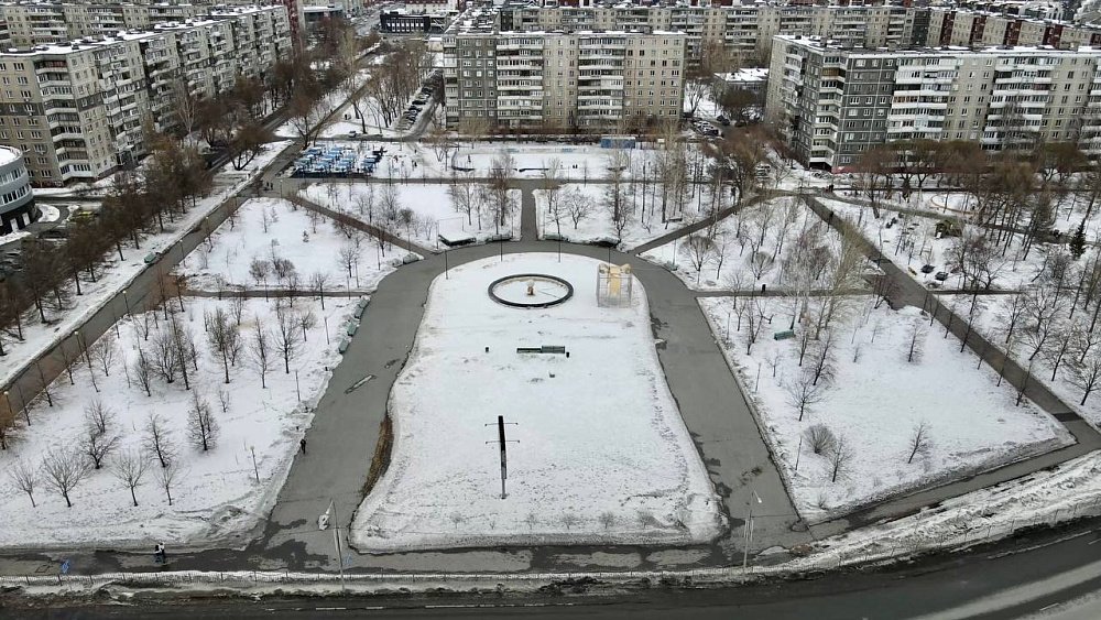 К середине лета в Челябинске перезагрузят парк Калининского района