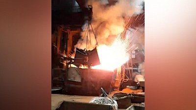 Хлопок на предприятии в Златоусте попал на видео