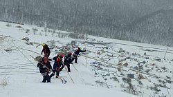 В Аше частный дом накрыло снежной лавиной