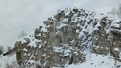 В Аше частный дом накрыло снежной лавиной