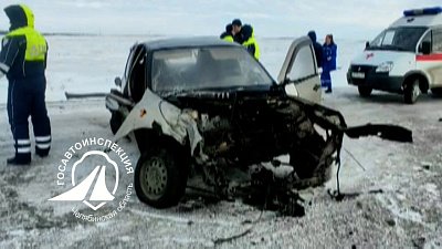 В Троицком районе водитель погиб в ДТП