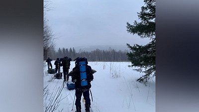 В Челябинской области спасатели во время тренировочных сборов встретили лося