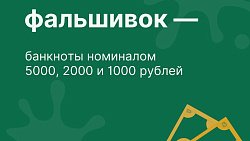 В Челябинской области в два раза снизилось число фальшивых купюр