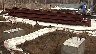 Строительство скалодрома в Миассе продолжается