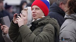 В Челябинске отмечают «Крымскую весну»