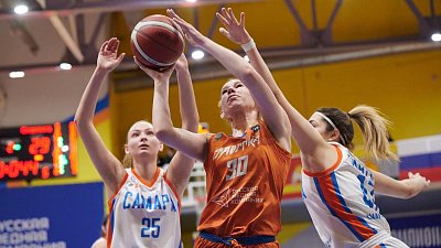 Баскетболистки «Славянки» вышли в плей-офф Высшей лиги