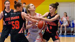 Баскетболистки «Славянки» вышли в плей-офф Высшей лиги
