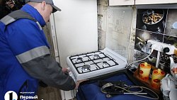 Семье мобилизованного кыштымца бесплатно подключили газ