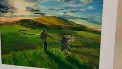 Ирина Текслер увезла рисунки челябинских детей на международную выставку в Индии