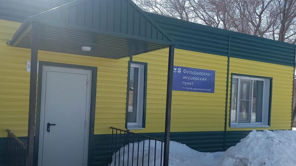 В Варненском районе отремонтировали два ФАПа