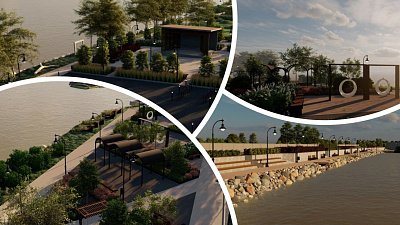 В старой части Миасса к осени благоустроят набережную