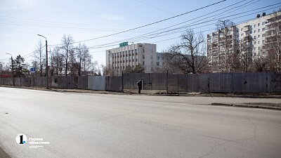 На северо-западе Челябинска огородили площадку для строительства храма