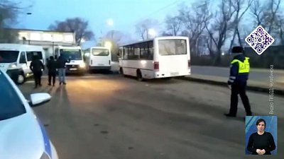 Рейд ГИБДД: автоинспекторы проверяют маршрутки