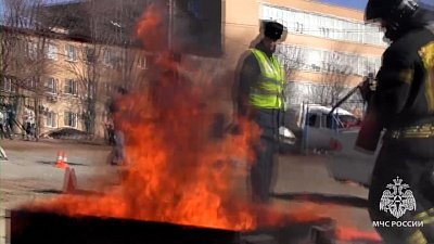 В Челябинской области провели соревнования по проведению ликвидаций последствий ДТП