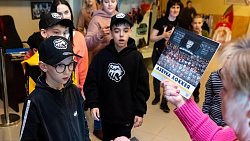 Хоккеисты «Трактора» провели тренировку с юными спортсменами с ментальными особенностями