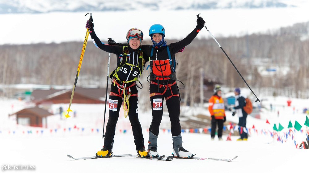 Спортсменки из Магнитогорска завоевали серебро на чемпионате России по ски‑альпинизму