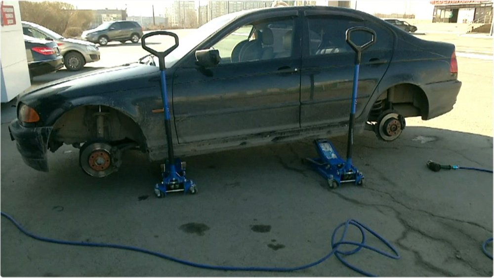 Шиномонтаж в прямом включении