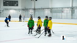 В академии хоккея «Трактор» юные игроки занимаются по инновационным методикам ФХР