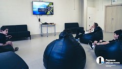 В академии хоккея «Трактор» юные игроки занимаются по инновационным методикам ФХР