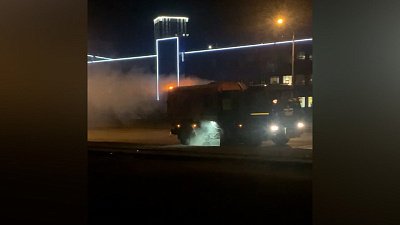 Челябинцы жалуются на пыль во время уборки улиц