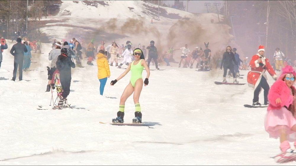 На Солнечной долине закрыли горнолыжный сезон с размахом