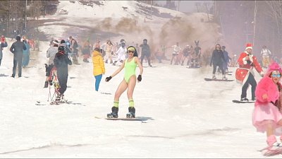 На Солнечной долине закрыли горнолыжный сезон с размахом