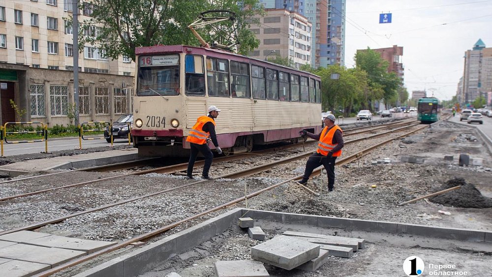 В Челябинске на ремонт трамвайных путей в 2023 году направили более 1 млрд рублей
