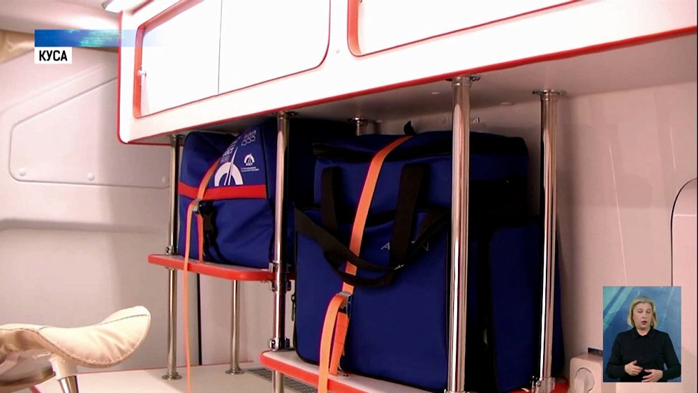 В Кусу доставили передвижной ФАП