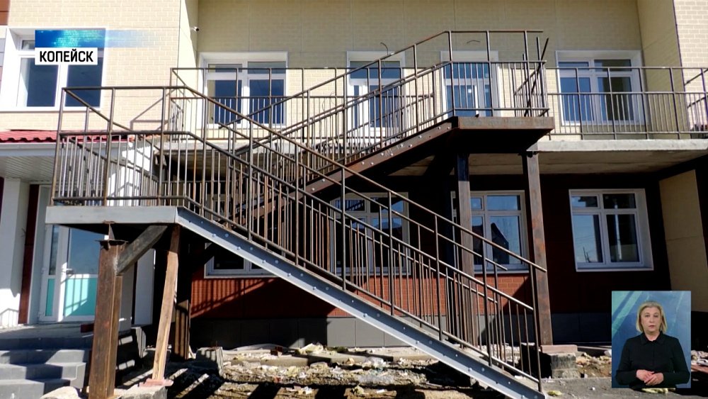 В поселке Октябрьский строят детский сад