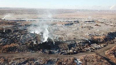 В Магнитогорске свалку рекультивирует компания из госкорпорации «Росатом»