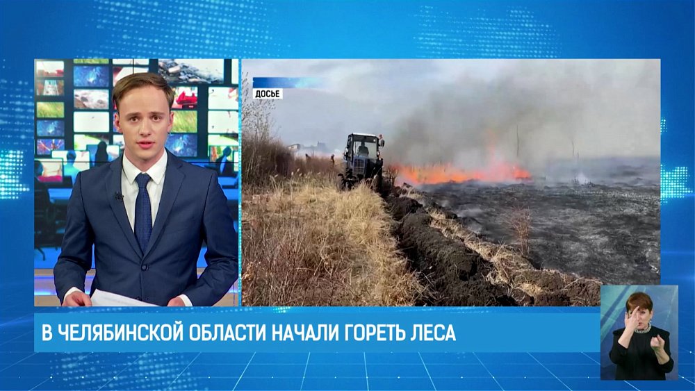 В Челябинской области начали гореть леса