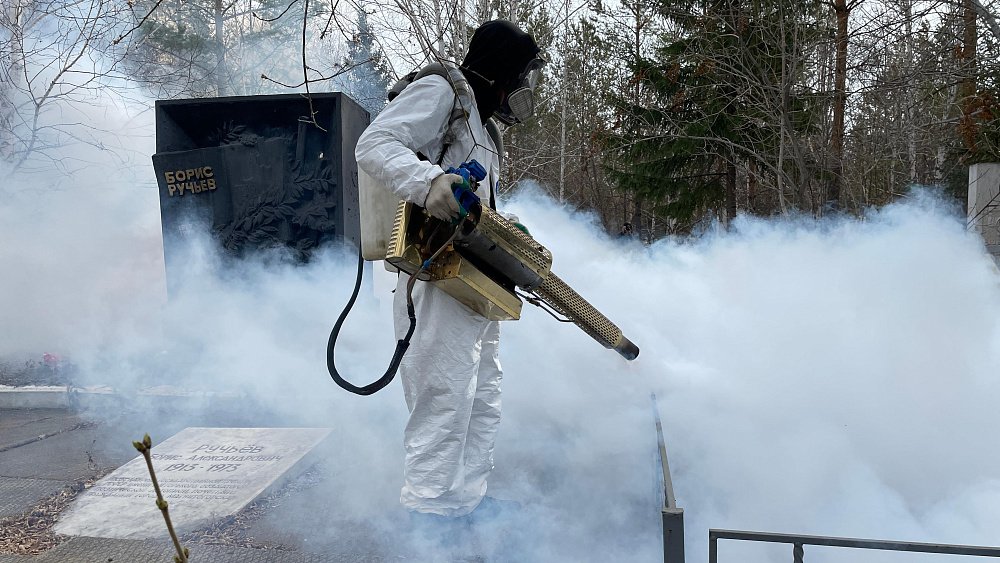 Кладбища Магнитогорска обработают от клещей