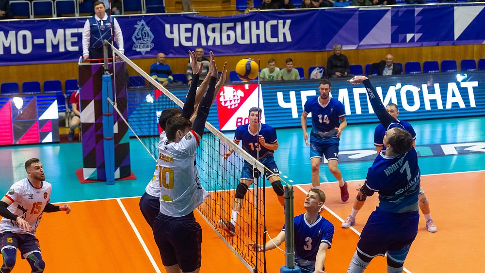 Волейболисты челябинского «Динамо» финишировали на седьмом месте в Высшей лиге