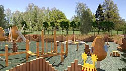 В обновленном челябинском парке «Металлург» установят большую сцену и новые аттракционы