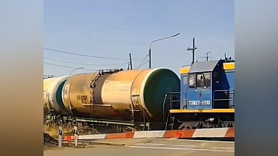 В Челябинской области железнодорожный вагон сошел с рельсов