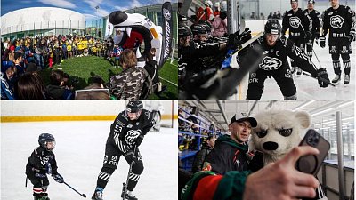 Хоккейный клуб «Трактор» завершил турне по городам области