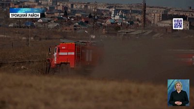 Прошли традиционные противопожарные учения