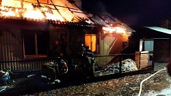 В Карталах мужчина погиб на пожаре в частном доме