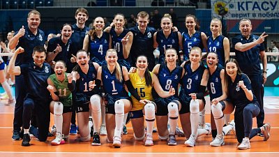 Алексей Текслер поздравил команду «Динамо-Метар» с выходом в полуфинал Суперлиги