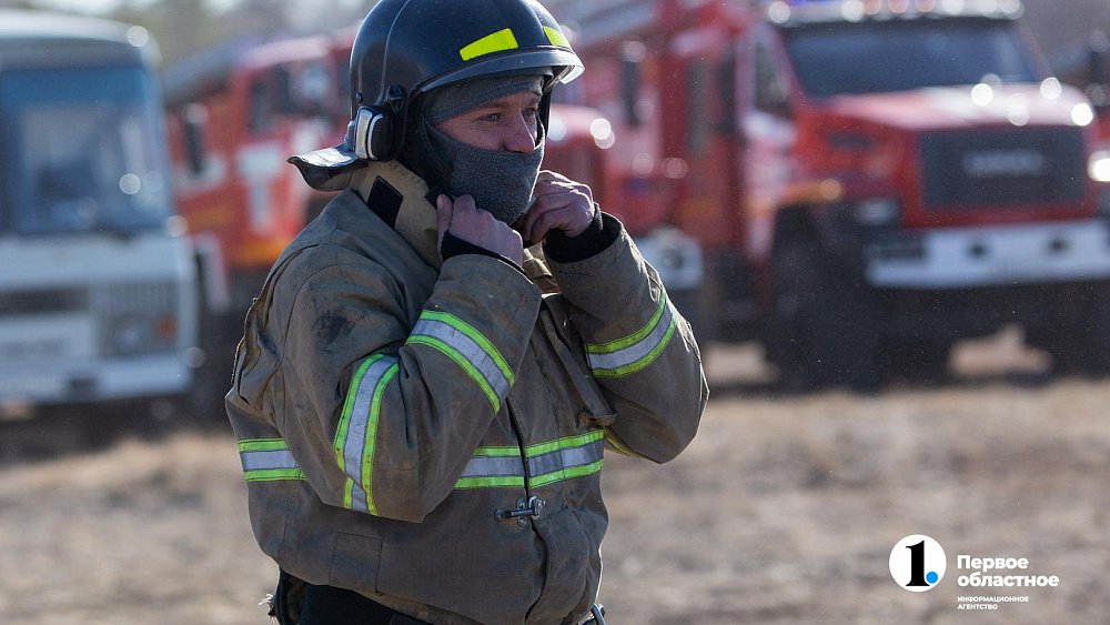 В Челябинской области отработали технику тушения природных пожаров