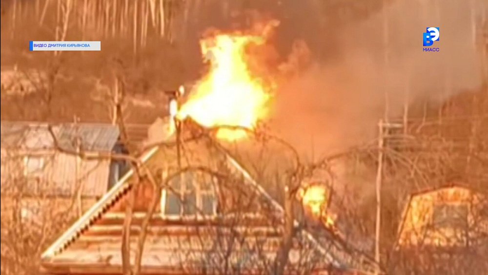 Новые пожары в Миассе