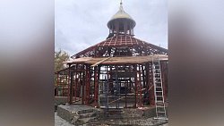 Строители из Челябинской области восстановили разрушенный храм в Волновахе