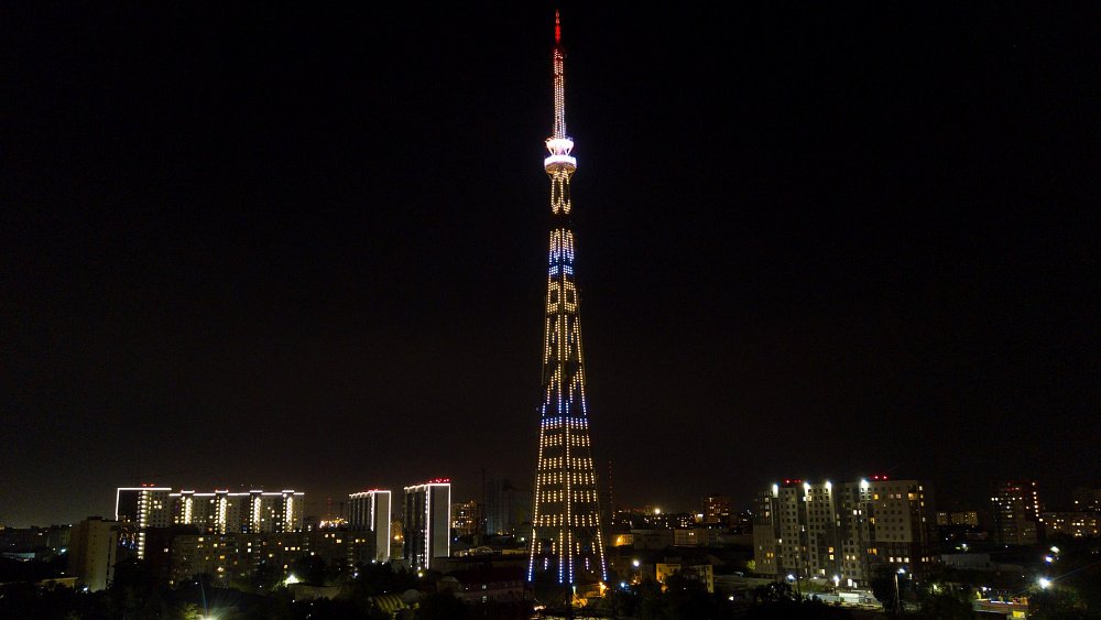 На челябинской телебашне включится подсветка в честь 100‑летия общества «Динамо»