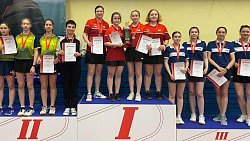 Челябинские спортсменки стали победителями чемпионата Федерации настольного тенниса