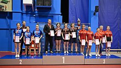 Челябинские спортсменки стали победителями чемпионата Федерации настольного тенниса