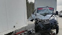 В Челябинской области пассажир пострадал при столкновении грузовиков