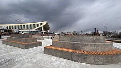 В Челябинске у «Юности» открыли новый амфитеатр