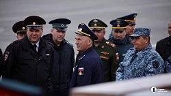 В Челябинске провели первую репетицию построения войск на 9 Мая