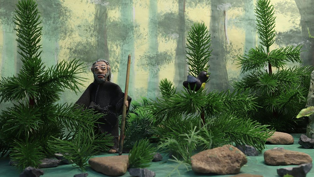 В Челябинской области сняли мультфильм про уральскую пещеру и отшельника